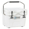 thumbnail image 1 of SKTAKOL 16 Quart Cooler Portable Ice Chest Leak-Proof 24 Cans Ice Boxfor Camping White, 1 of 10