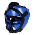 thumbnail image 1 of Casco de boxeo Cola para Muay Thai Grappling Karate Azul Casco de boxeo, 1 of 8