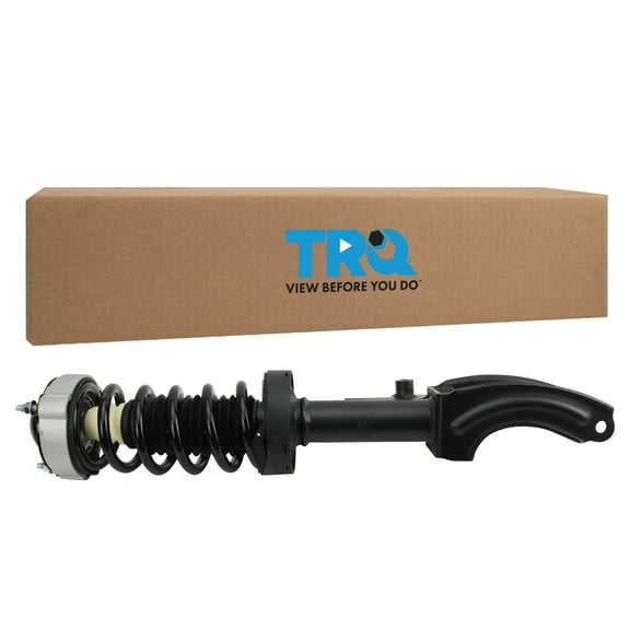 TRQ Front Left Complete Strut & Coil Spring Assembly Drivers Side Fits Select 2011-2017 Volkswagen Touareg