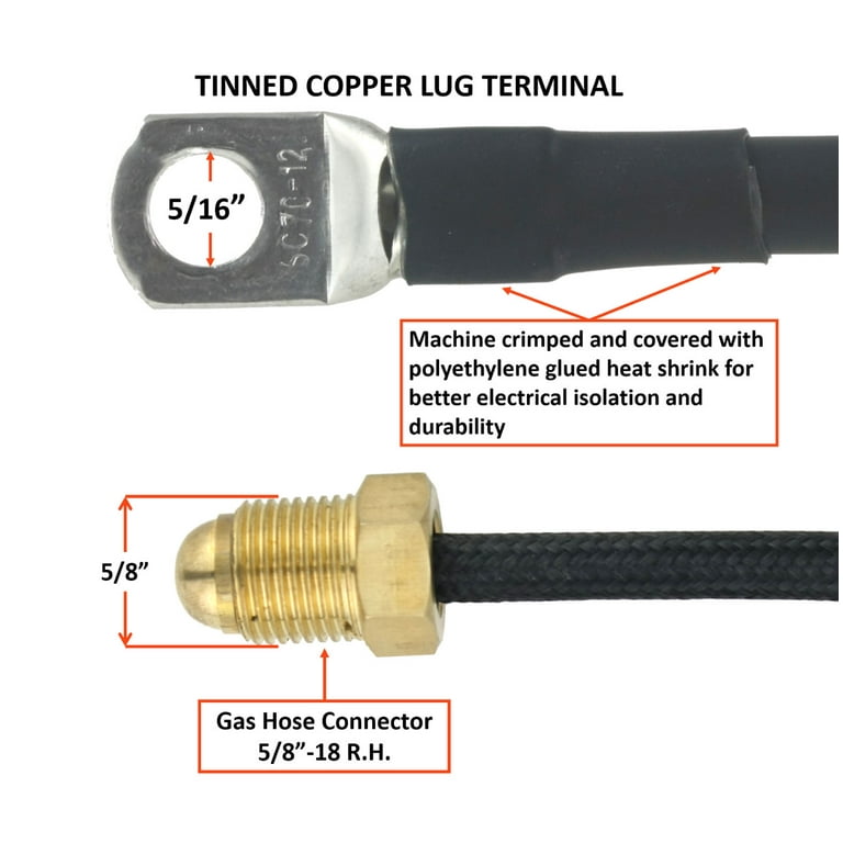 26FV Series - 200 Amp - Air Cooled - Flexible Head TIG Torch with