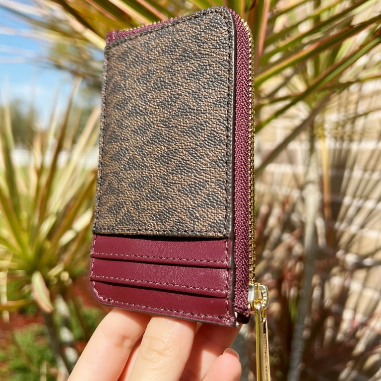 Louis Vuitton Zippy Compact Coin Card Purse Wallet in Monogram