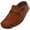 tan burnt orange, variant on NORTY Brix Men's Casual Italian-Inspired Driver Moccasins Refined Comfort, 38828