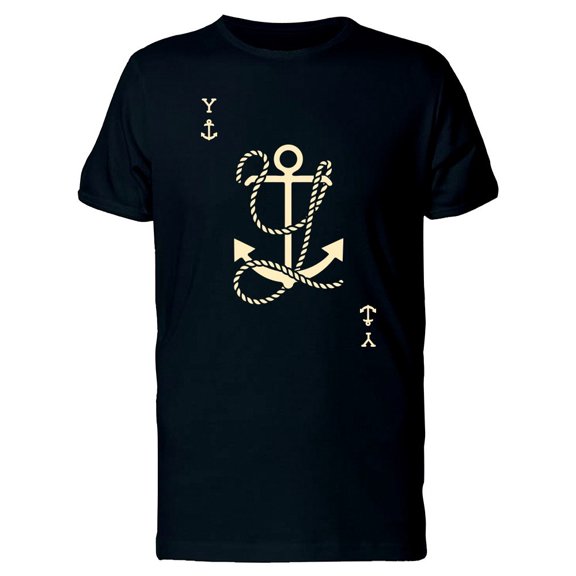 Nautical Anchor, Card Style, Y Tee Men's -Image by Shutterstock
