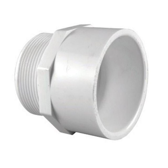 Charlotte Pipe & Foundry PVC021091000 Schedule 40 PVC SLI Mpt Adapter -