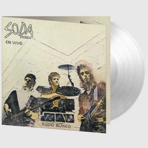 Soda Stereo - Ruido Blanco: En Vivo - Limited 180-Gram Crystal Clear Vinyl - Music & Performance