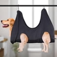 thumbnail image 5 of GASTROPOD Soft Convenient Pet Cat/Dog Grooming Hammock Helper Thicken Hammocks Restraint Bag Puppy Dog Cat Nail Clip Trimming Bathing Bag with 2 S-Shaped Hooks, 5 of 7