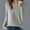 Gray, variant on Amidoa Long Sleeve Sweaters for Women Trendy Blue Cozy V-Neck Lightweight Casual Sweaters Womens Cardigan Sweaters L