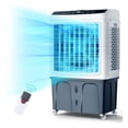 thumbnail image 4 of Enfriador de aire evaporativo industrial Nikou portátil de 35 l Ventilador de refrigeración con ruedas, 4 of 13