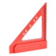 thumbnail image 3 of Multi Triangle Ruler Square Carpenter Measuring Drawing Angle Line Woodworking, 3 of 7