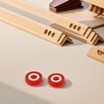 thumbnail image 2 of WEUVEB 5-Pack Red Silicone Tennis Racket Dampeners for Improved Comfort and Shock Absorption, 2 of 9