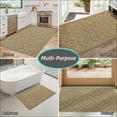 thumbnail image 5 of Floor Hug Doormat Indoor 24"x36", Front Door Mat Non-Slip for Entrance, Absorbent Resist Dirt Door Rug for Inside, Low-Profile Welcome Mat, Entryway Rug Floor Mats Machine Washable, Beige, 5 of 8
