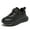 Black, variant on Boys Running Shoes Size 4 Black Zero Drop Vintage Wide Toe Box Barefoot Boys Sneakers Non- Walking Indoor Outdoor Sneakers