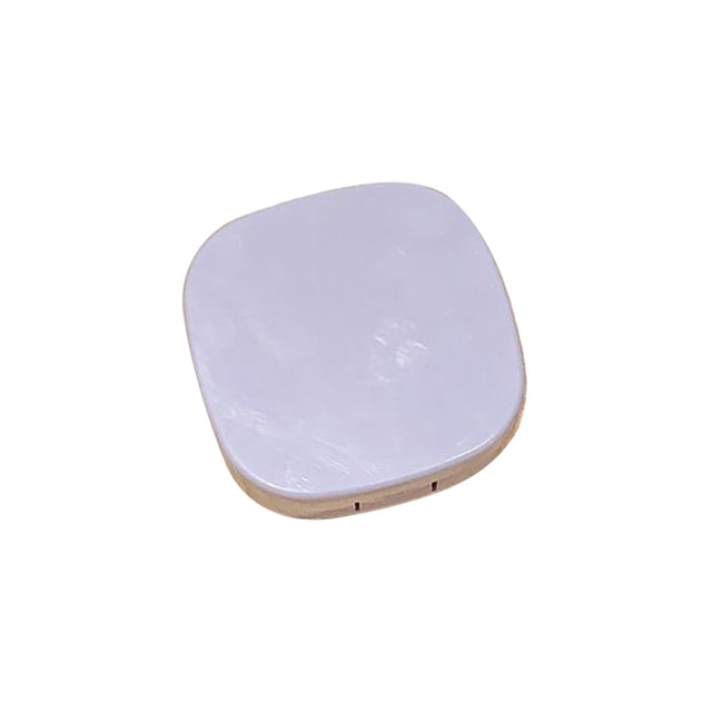 Purple Plastic Contacts Lens Case Portable Travel Storage Box Compact Holder Daily Travel Use