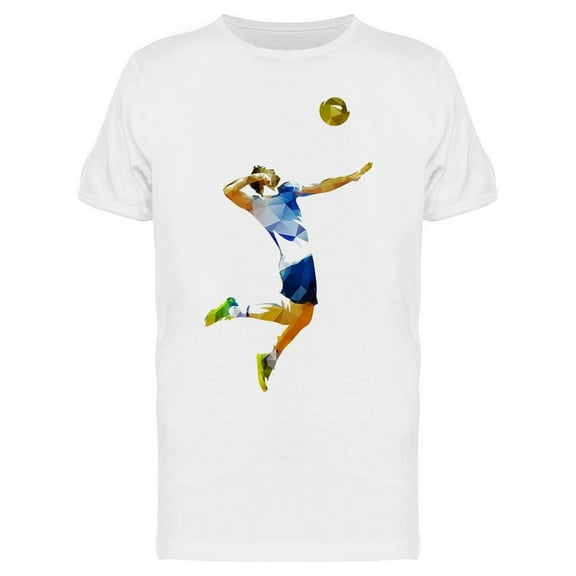 Volleyball Player Serving T-Shirt Men -Image by Shutterstock, Male 3X-Large