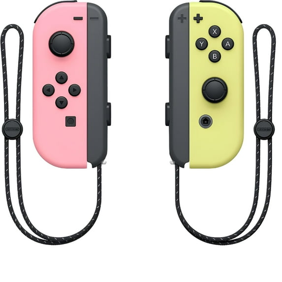 Restored Nintendo Switch Joy-Con (L/R) Controllers Pastel Pink / Pastel Yellow JP, 1, 1