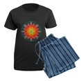 thumbnail image 5 of CafePress - Internal Sun Women's Dark Pajamas - Women's Short Sleeve Print T-Shirt and Pants Dark Cotton Pajama Set, 5 of 7