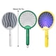 thumbnail image 2 of Moyic Matamoscas eléctrico plegable, duradero y fácil de recargar, raqueta eléctrica para mosquitos, segura Repelente de insectos y plagas blanco, 2 of 6