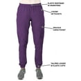 thumbnail image 4 of Women's Medical Nursing Jogger Scrub Set GT 4FLEX Top and Pant, 4 of 7
