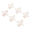 thumbnail image 1 of 100Pcs Airplane Shaped Paper Clips Metal Lightweight Multipurpose Cute Clips For Office School And Scrapbooking, 1 of 8