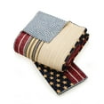 thumbnail image 5 of Modern Heirloom Americana 2-Piece Patchwork Cotton Quilt Set, Blue/Red, Twin/Twin XL, 5 of 8