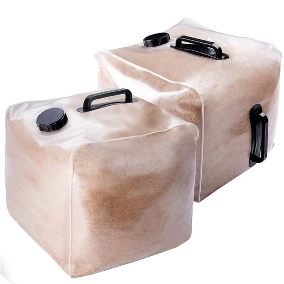 Ebaokuup Pool Weight Sand Bags 50 LB Plastic Crack Resistant for Steps & Ladders 2 Pack