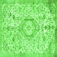 thumbnail image 1 of Ahgly Company Indoor Square Persian Green Traditional Area Rugs, 3' Square, 1 of 1