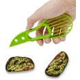 thumbnail image 3 of Waloo Products 3 in 1 Avocado Slicer and Pitter helps to peel, pit and prep safely, 3 of 9