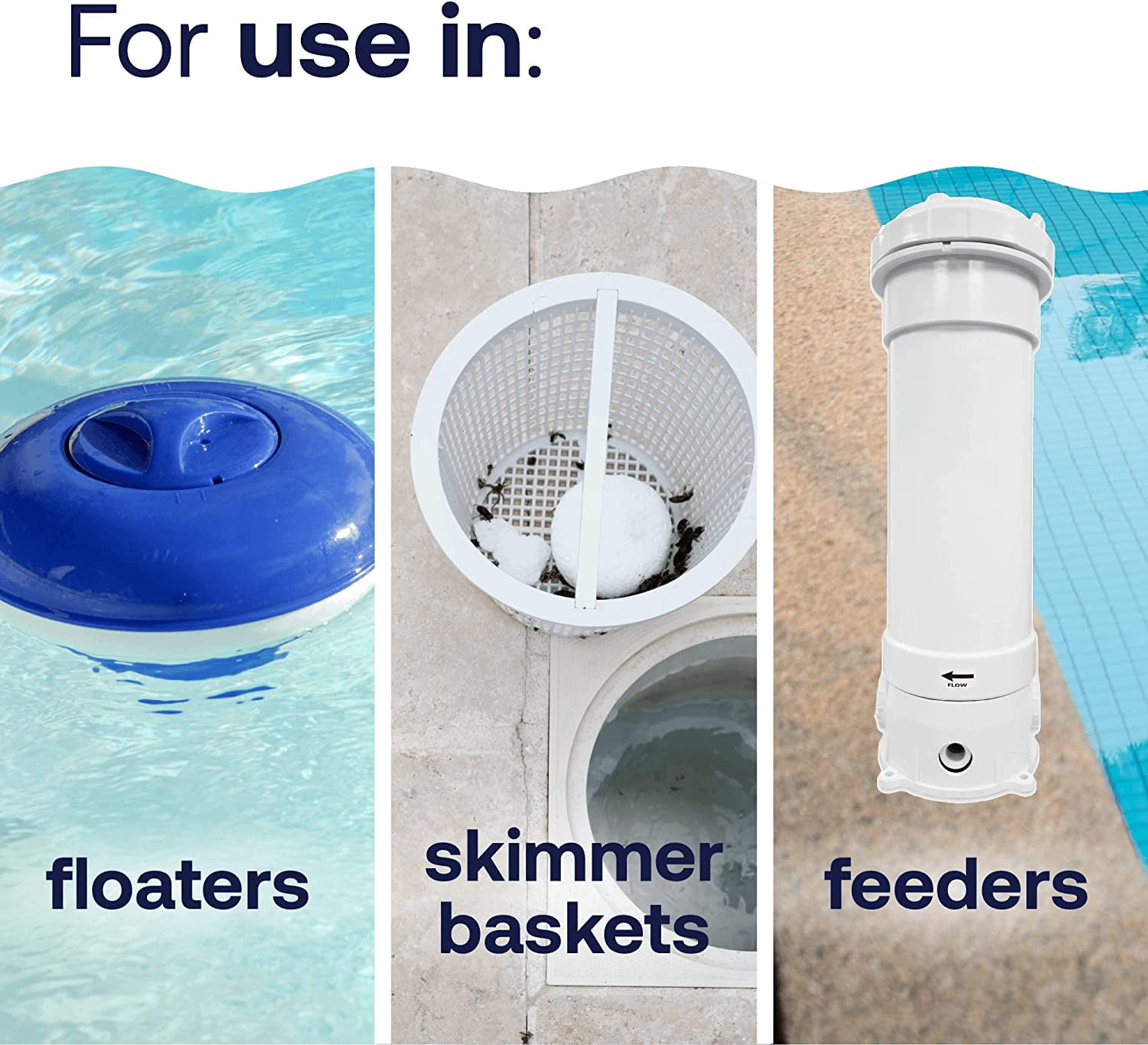 HTH Ultra Chlorine Tablets Swimming Pool Sanitizer - 3" Tablets - 8 lbs