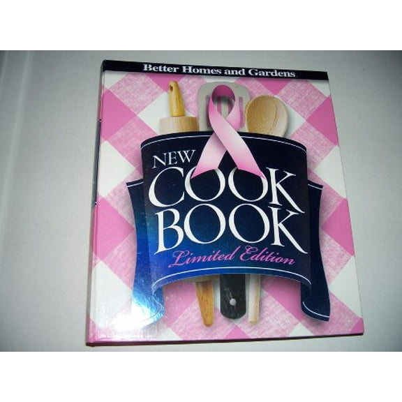 Pre-Owned New Cook Book, Limited Edition Pink Plaid: For Breast Cancer Awareness (Better Homes & Gardens) Paperback