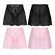 thumbnail image 2 of Falda de gasa suave para hombre, faldas semitransparentes con volantes, decoración con lazo, cinturilla elástica, minifalda Sexy para hombre, Sissy Gay, 2 of 5