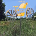 thumbnail image 3 of Motorcycle Garden Spinner, Rustic Motorcycle Wind Spinners Iron   for Lawn, 3 of 7