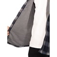 thumbnail image 6 of Visive Mens Flannel Jacket Shirt Big And Tall Heavy Button Down Thermal Lined, 6 of 6
