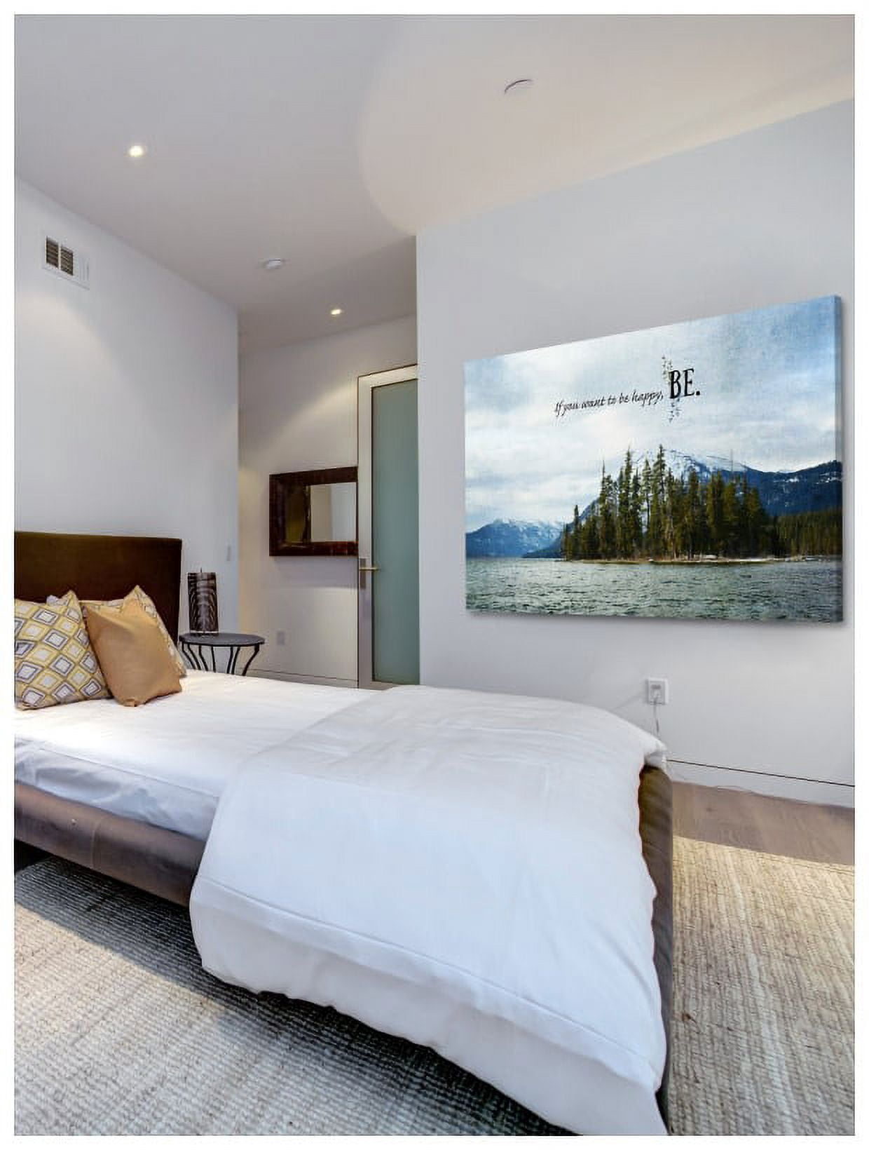 Marmont Hill "Be Text" by Robert Dickinson Painting Print on Canvas