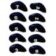 thumbnail image 5 of Cubiertas de hierro  de neopreno tonos Negro + shamjiam  Cubiertas de la cabeza del club de golf, 5 of 9