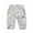 Gray, variant on LYMAYTER 1-9 Years Boys Soft Shorts for Kids Cotton Printing Casual Pants Toddler Seven Points Elastic Waist Sweat Shorts