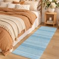 2x6 Runner Rug, Rustic Blue Low Pile Washable Rugs for Hallway, Kitchen ...