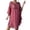 Watermelon Red-sun shirt women, variant on AnuYalue Women's Swimsuit Cover Up Half Sleeve Sun Protection Hollowed Out Shirt Dress Summer Beach Lace Pullover Tops