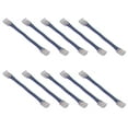 thumbnail image 2 of 10pcs LED Strip Light Connector Kit 4Pin 10mm Quick Connection Strong Compatibility LED Strip Accessories, 2 of 22