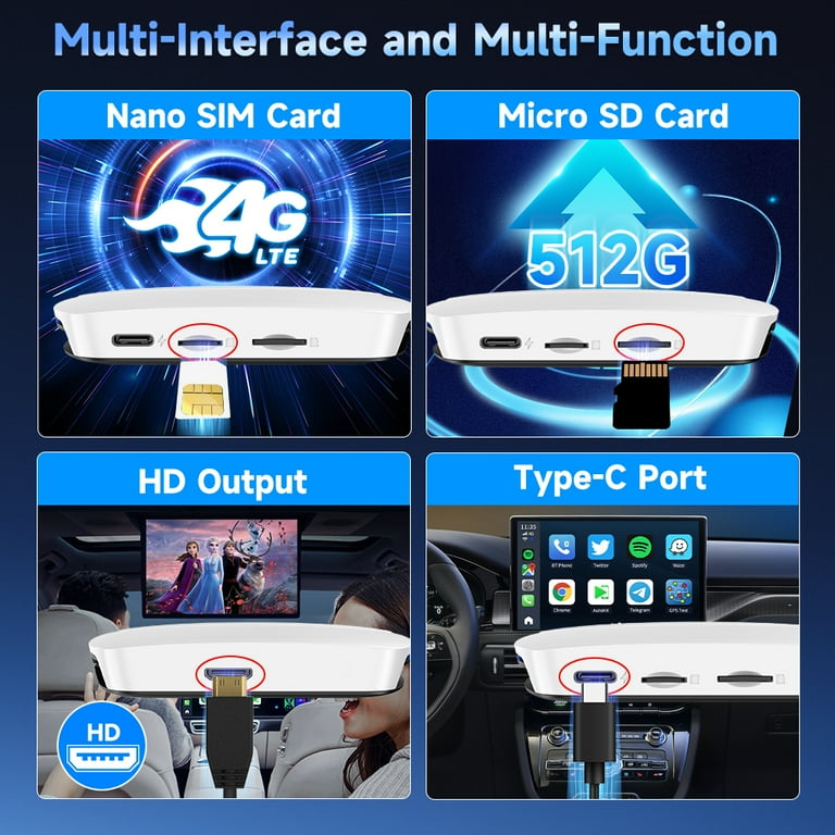 CarlinKit CarPlay TV Box YouTube Netflix Streaming for Car