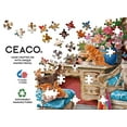 thumbnail image 3 of PAWS GONE WILD - KITTENS IN THE BEDROOM - 550 PIECE PUZZLE, 3 of 5