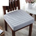 thumbnail image 5 of Cojín de asiento de espuma viscoelástica gruesa, cojín ortopédico para personas mayores, felpa antideslizante, 5 of 5