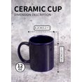 thumbnail image 5 of Bycnzb 12oz coffee mug set of 6 Coffee Mugs for Coffee, Tea, Cocoa, Milk(cobalto), 5 of 5