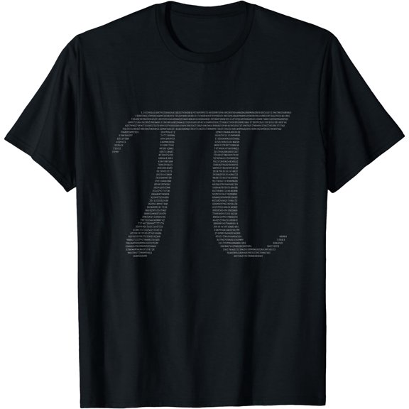 Pi 3.14 First 2,000 Digits of Pi Math T-Shirt for Pi Day