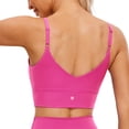 thumbnail image 1 of Top Deportivo CRZ YOGA Longline con Espalda en V Sin Aros Morado Talla L, 1 of 5