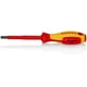 thumbnail image 1 of KNIPEX 98 13 60 Desarmador para tornillos de cabeza hexagonal aislados con fundas en dos componentes, según norma VDE bruñido 212 mm, 1 of 1