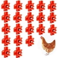 thumbnail image 1 of Tetinas para pollo, 20 piezas Tetinas para beber para aves de corral de montaje lateral horizontal, tetinas para beber exteriores para pollo, pato, codorniz y otras aves de corral (20), 1 of 5