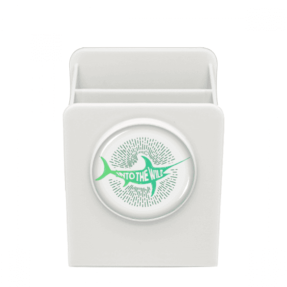 fish life Travel Desk Pencil Holder Cup Pen Organizer