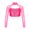 Hot Pink, variant on Zaldita Kids Girls Sequin Mock Neck Long Sleeve Gymnastics Dance Crop Top Jazz Hip Hop Athletic Shirt Streetwear Black 6
