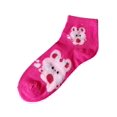 thumbnail image 7 of WA - 12 Pairs Womens Colorful Bears Assorted Styles Low Cut Ankle Socks Cotton Size 9-11, 7 of 7
