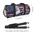 thumbnail image 2 of Easygdp Mallard Duck With American Flag Bolsa de Viaje, Bolsa de Mano, Bolsa de Gimnasio, Bolsa de Equipaje para Viaje, 2 of 6